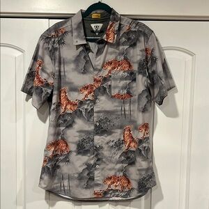 Vissla‎ Misty Mountain Woven - Steel size Xl shirt